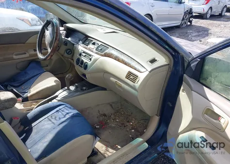 2002 Mitsubishi Lancer Es из США, поврежденный, VIN JA3AJ26E92U004526